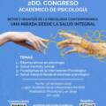 Mil gracias por tan distinguida invitación como ponente a este 2º Congreso Academico de Psicologia.